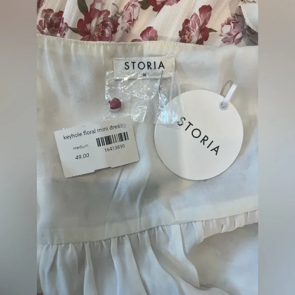 In The Roses Ruffled Mini Dress - Picture 9 of 9